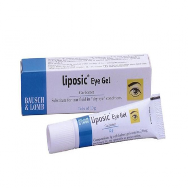 Liposic Eye Gel _Bausch&Lomb Canada (T10Gr) Mỡ Mắt