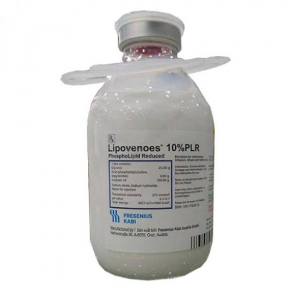 Đạm Sữa Truyền Lipovenoes 10% Plr _Áo (C/250Ml)