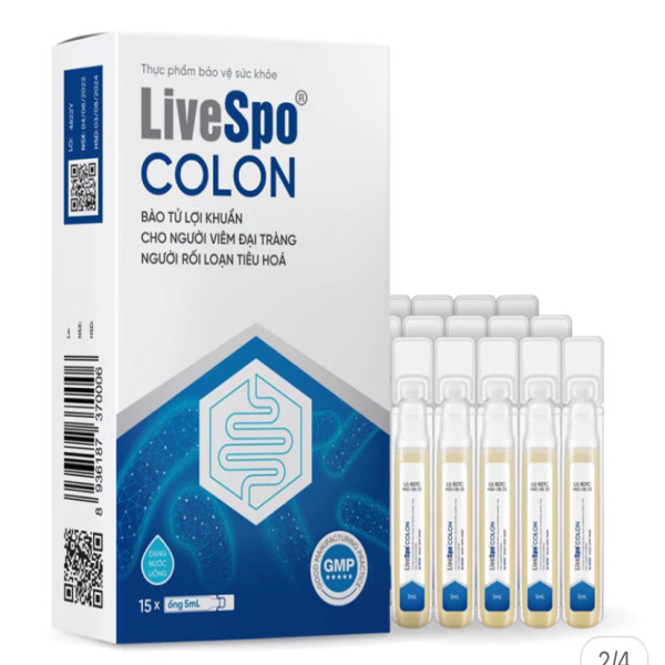 LiveSpo Colon Men Tiêu Hoá (H10 Ống X 5Ml)