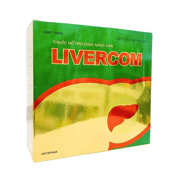 Livercom Bổ Gan (Hộp12 Vỉ X 5V) Hà Tây