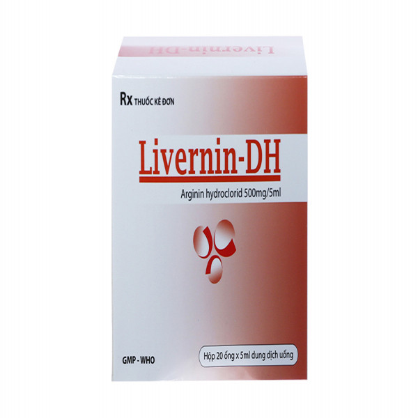 Livernin-Dh Arginine Hydrochloride 500Mg5Ml (HỐ)