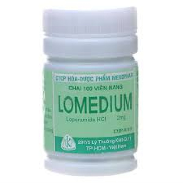 Lomedium 2Mg (Loperamid) Lọ _Mkp (Lọ100V) Nén