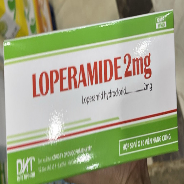 Loperamid 2Mg _Hà Tây (H50Vỉ X 10 Viên) Nang