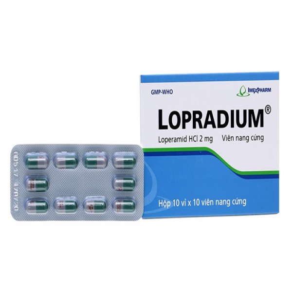 Lopradium 2Mg (Loperamide) _Imexpharm (H100V)