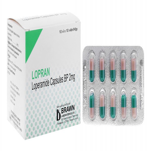 Lopran 2Mg (Loperamide) _Brawn Ấn (H100V)