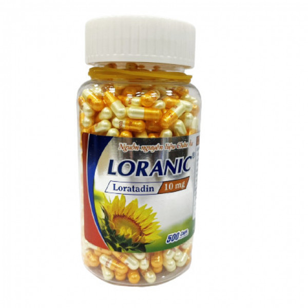 Loranic (Loratadin 10Mg) Nang _Nic (C500V)