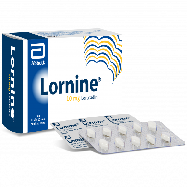 Lornine Loratadin 10Mg Glomed (H100V)