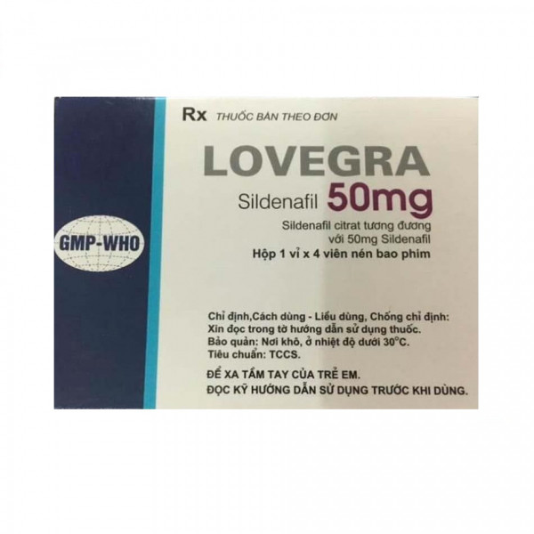 Lovegra Sildenafil 50Mg Tw1 (H4V)