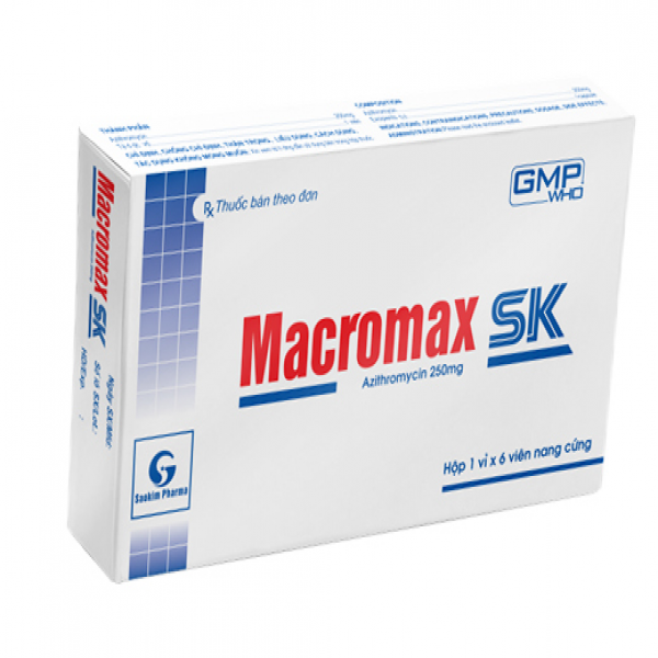 Macromax Sk 250Mg (Azithromycin) _Sao Kim (H6V)
