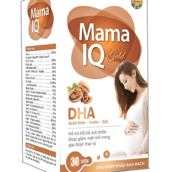 Mama Iq Gold Dha _ Nâu, Hải Linh (Lọ30V) K90