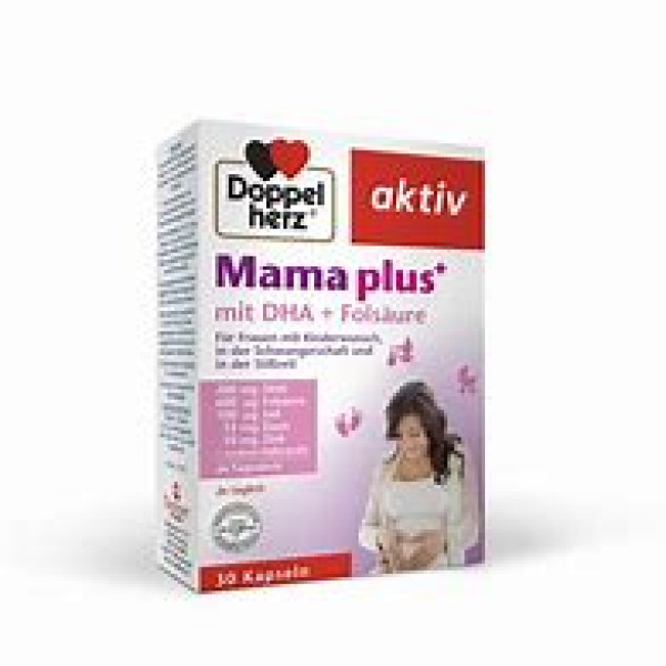 Mama Plus Bổ Bầu Doppel Herz _ Aktiv (Hộp30 Viên)