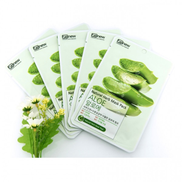 Mặt Nạ Aloe Benew Hàn Quốc (B10 Gói)