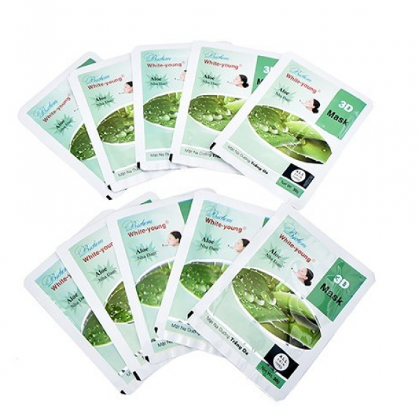 Mặt Nạ Dưỡng Trắng 3D Bichem White-Young (Hoa Quả) (B10G)