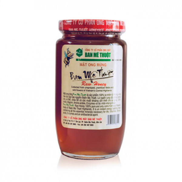 Mật Ong Rừng Raw Honey Ban Mê Thuột (L385Ml)