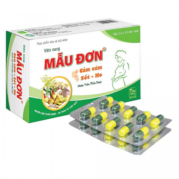 Mẫu Đơn Cảm Cúm (H30V)