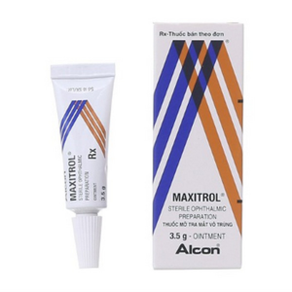 Maxitrol Mỡ Mắt _Alcon (T3,5Gr)