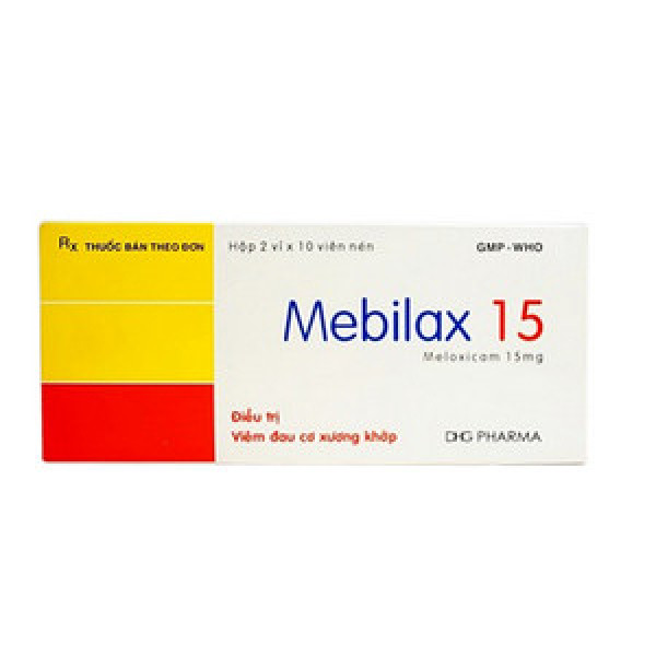Mebilax 15Mg (Meloxicam) _Dhg (H20V)