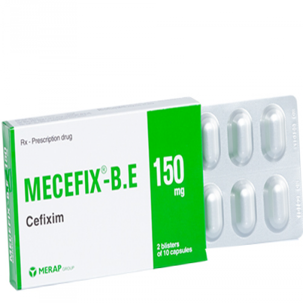 Mecefix-B.e 150Mg (Cefixim) _ Merap (H20V) Viên