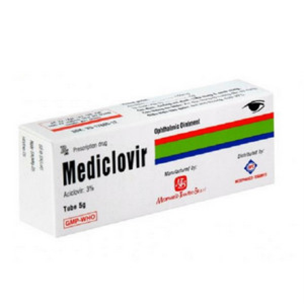 Mediclovir (Acyclovir 3%) Mắt _Huế (T5G)