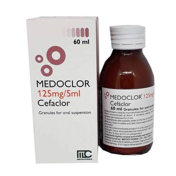 Medoclor 125Mg5Ml Siro Chai 60Ml