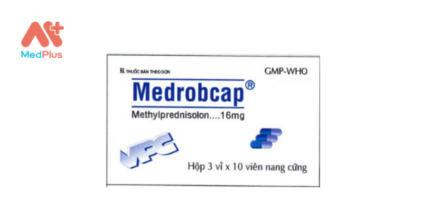 Medrobcap (Methylprednisolon 16mg( H30viên nang)