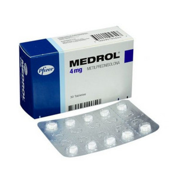Medrol 4Mg _Pfizer (H30V) Ngoại