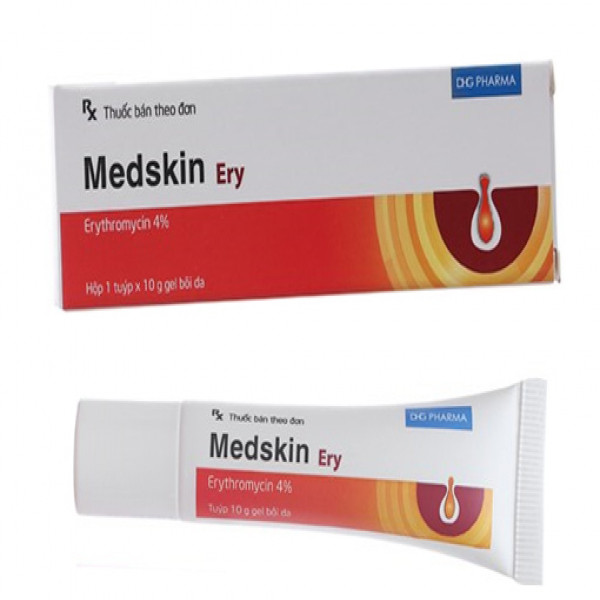 Medskin Erythromycin 4% Dhg (T10Gr)