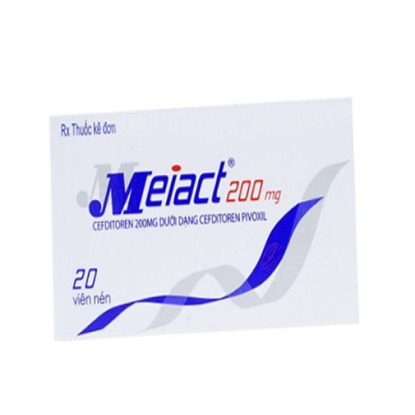Meiact Cefditoren 200Mg Tablets Tedec Meiji Farma (H20V)
