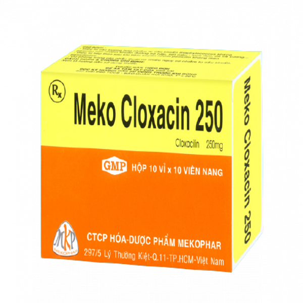 Meko Cloxacin Cloxacilin 250Mg Mekophar (H100V)