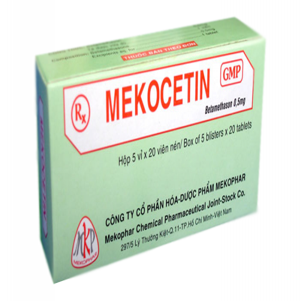 Mekocetin 0.5Mg Viên _ Mekophar (H100V)