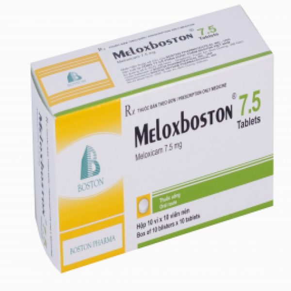 Meloxboston Meloxicam 7.5Mg Boston (H/100V)