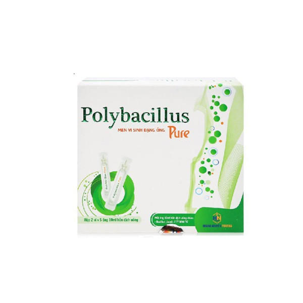 Men Polybacillus Pure _ Ako (H20 Ống) Xanh Lá
