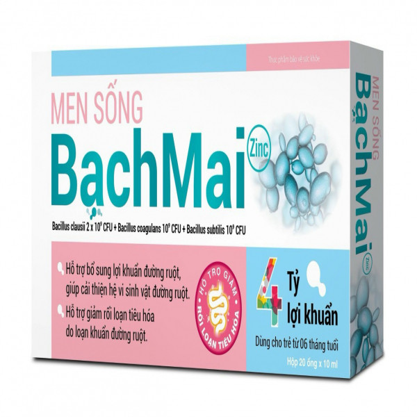 Men Sống Bạch Mai 4 Tỷ Xanh _ Ako (H20 Ống10Ml) K66H