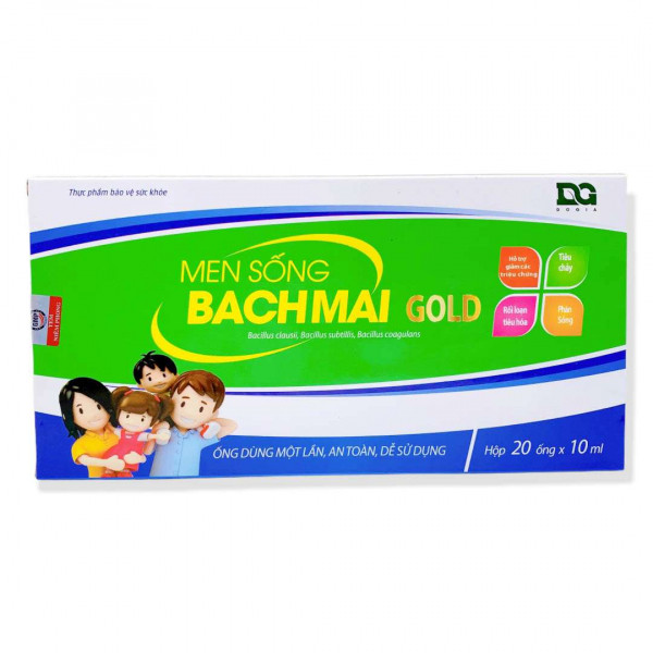 Men Sống Bạch Mai Gold (H20Ống10Ml) - Xanh Lá