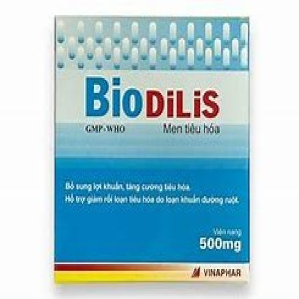 Men Tiêu Hóa Biobidilis _Vinaphar (Hộp100V)