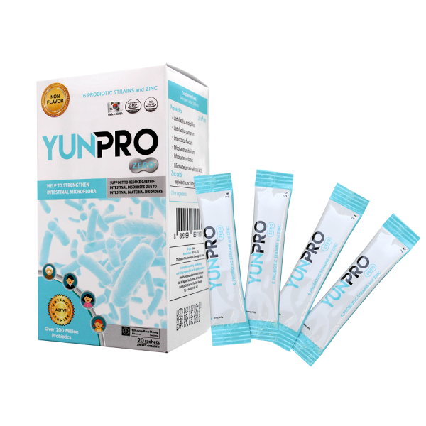 Men Tiêu Hoá Yunpro Zero- Dhg (H20G) Hộp To