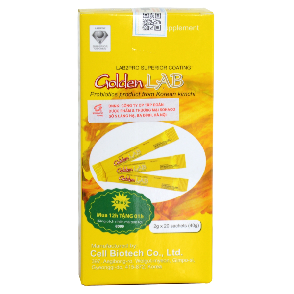 Men Gói Golden Lab Cell Biotech (H20G2Gr)
