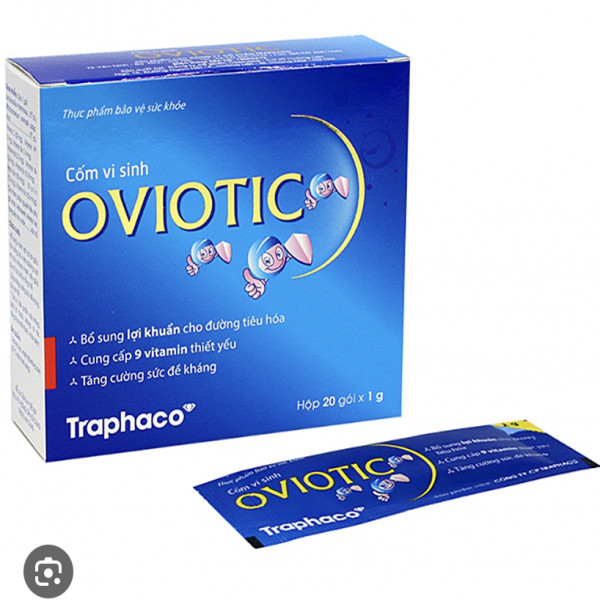 Men Gói Oviotic _Traphaco (Hộp20 Gói)