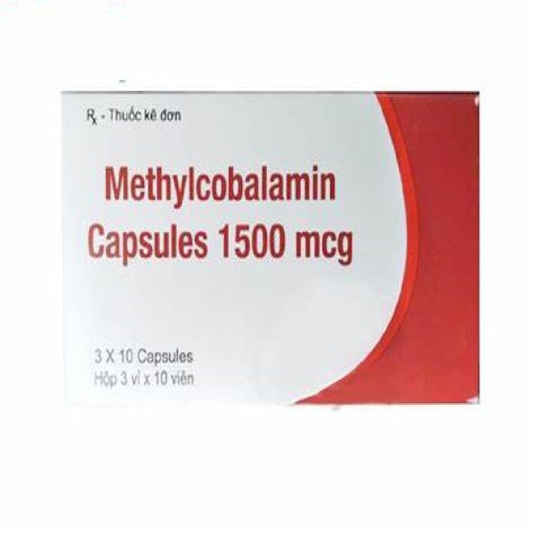 Methylcobalamin 1500Mcg Nang _Ấn (H30 Viên)