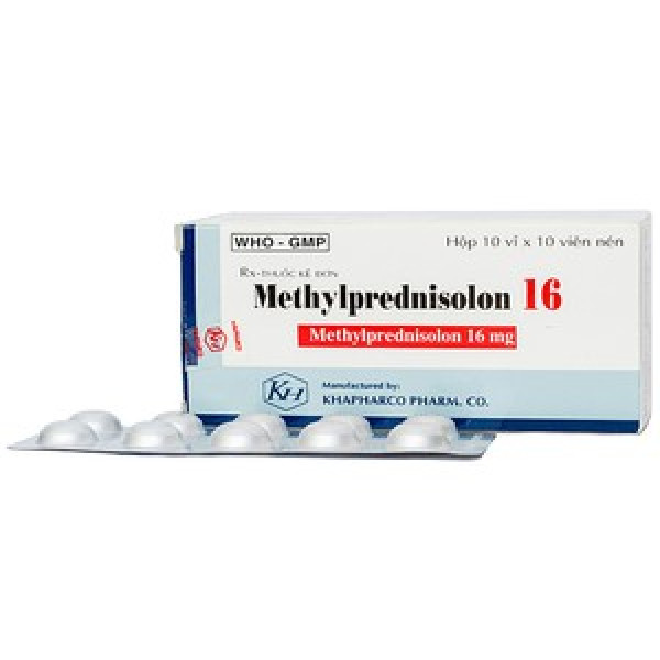 Methylpred 16Mg Vỉ _Khánh Hòa (H100V)