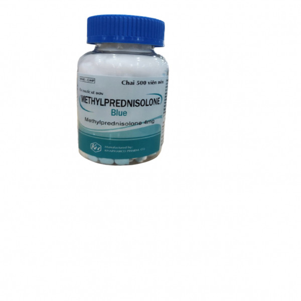Methylpred Blue 4Mg _Khánh Hòa (Lọ500V)