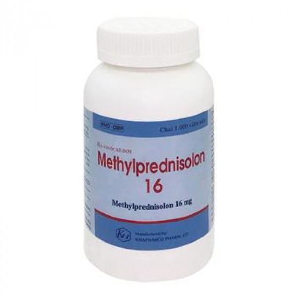 Methylprednisolon 16Mg Khánh Hòa (Lọ1000V) To