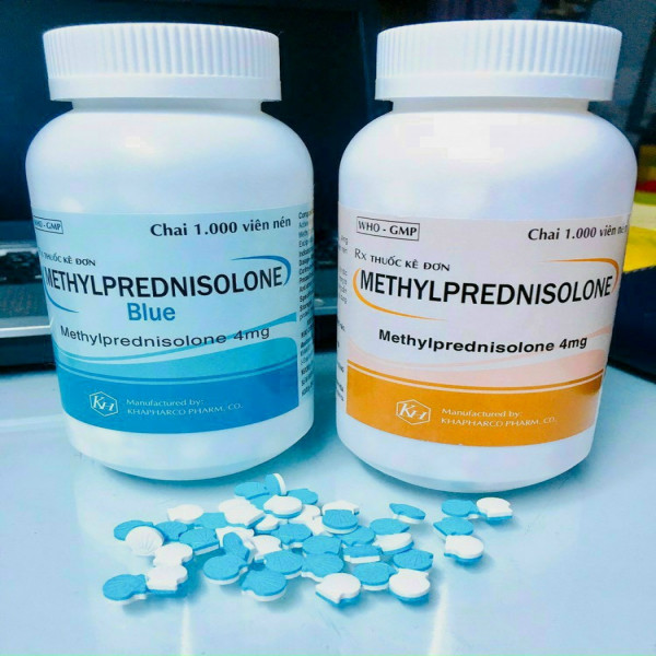 Methylprednisolon Blue 4Mg Khapharco (L500V)