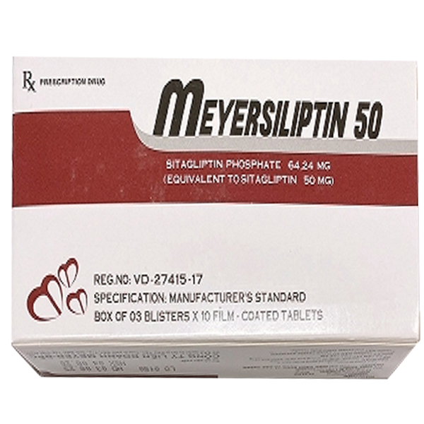 Meyersiliptin Sitagliptin 50Mg Meyer (H30V)