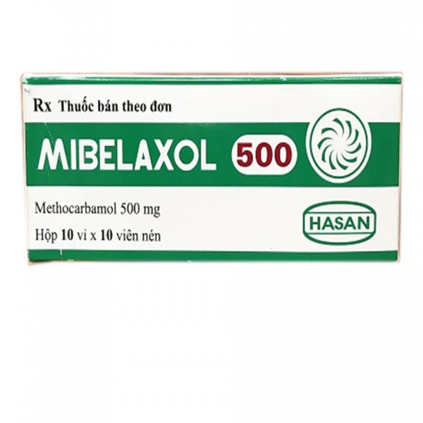 Mibelaxol 500Mg Giãn Cơ _ Hasan (H100V)