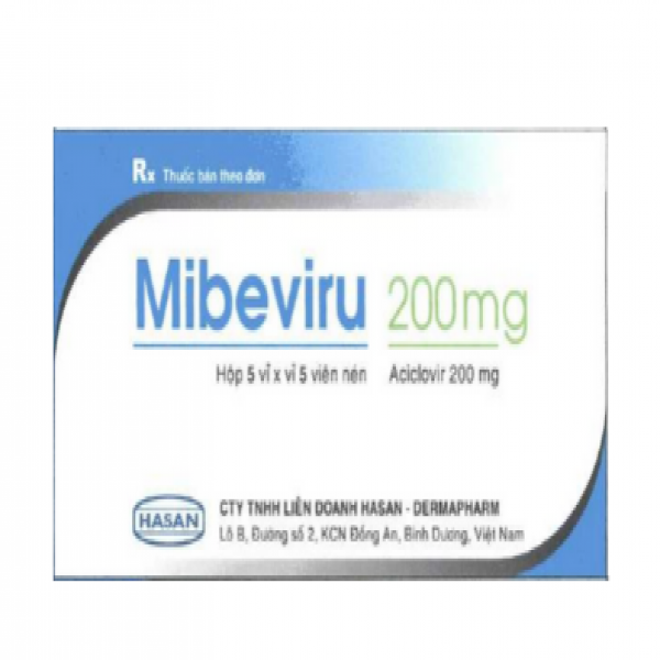 Mibeviru Aciclovir 200Mg Hasan (H25V)