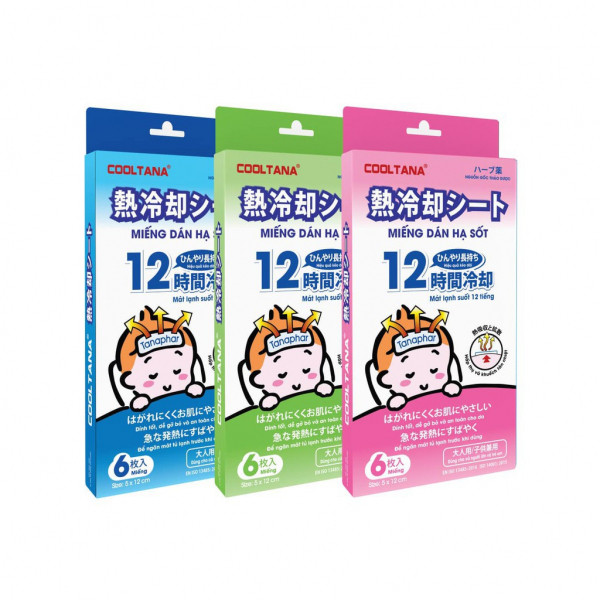 Miếng Dán Hạ Sốt Cooltana (H6M)