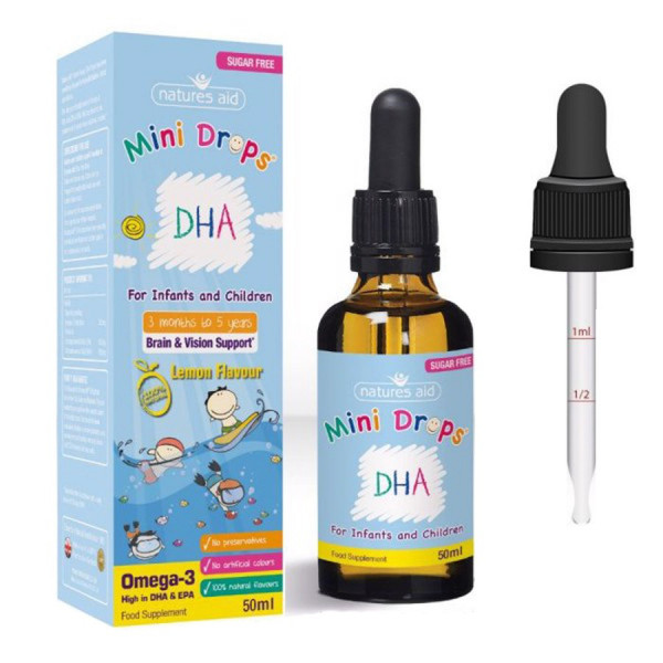 Mini Drops Dha Drops Natures Aid(L50Ml)