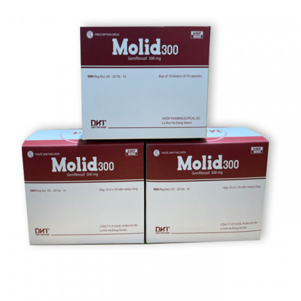 Molid 300Mg Hataphar (H100V)