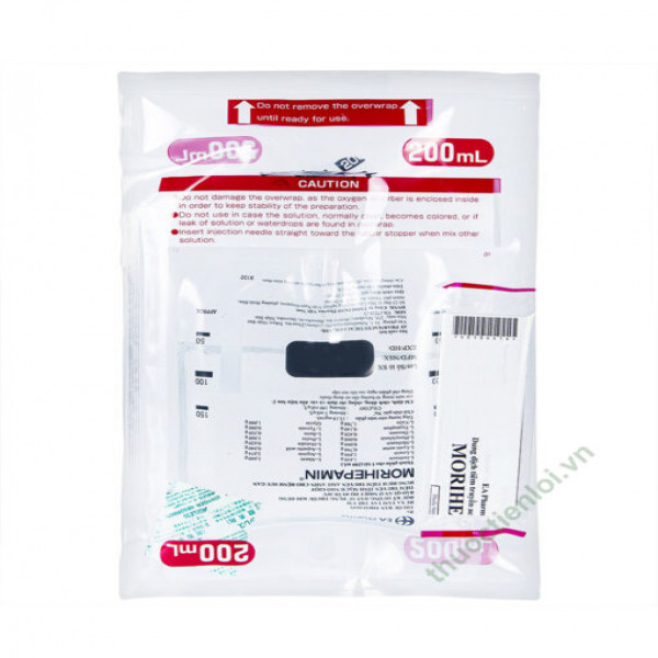 Dung Dịch Truyền Đạm Morihepamin (G/200Ml)